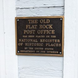Old Flat Rock Post Office - Old Flat Rock Post Office