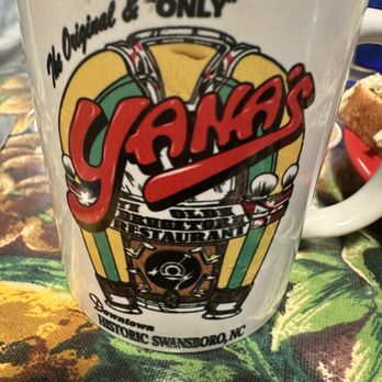 Yana's Ye Olde Restaurant - Fun coffee-cups - American Near Me - Swansboro, North Carolina Yana's Ye Olde Restaurant - Fun coffee-cups - American Near Me - Swansboro, North Carolina