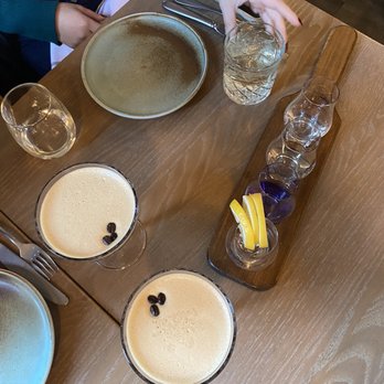Farm & Fire - Espresso Martinis, Gin Flight - Canadian (New) Near Me - Banff, Alberta