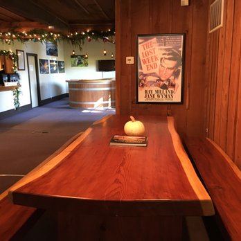 Beauregard Vineyards - Lost Weekend movie poster - Wineries Near Me - Bonny Doon, California