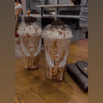 Zero Degrees - two glasses of iced coffee on a table - Bubble Tea Near Me - Cypress, Texas Zero Degrees - two glasses of iced coffee on a table - Bubble Tea Near Me - Cypress, Texas
