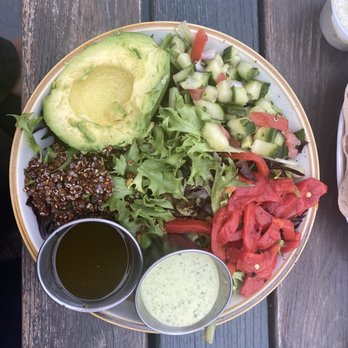 Kid Cashew - Greens, Grains And Avocado Salad - Mediterranean Near Me - Charlotte, North Carolina