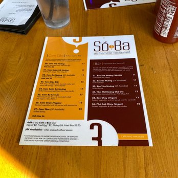 So Ba - Vietnamese Near Me - Atlanta, Georgia