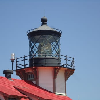 Point Cabrillo Light Station - The main Light fixture on the Lighthouse - Landmarks & Historical Buildings Near Me - Mendocino, California