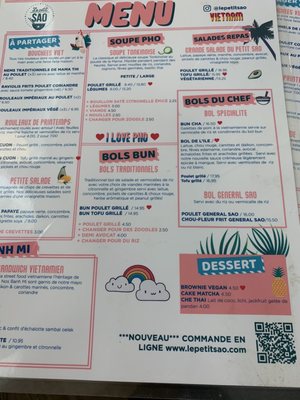Menu photo 6 Le Petit Sao Montreal, QC Menu photo 6 Le Petit Sao Montreal, QC