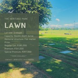 Heritage Memorial Park - Lawn Lot in Heritage Memorial Park, Taguig City