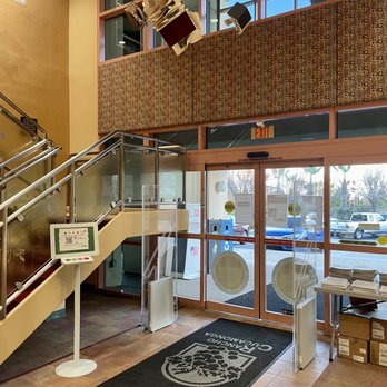 Rancho Cucamonga Public Library - Looking out the entrance - Libraries Near Me - Rancho Cucamonga, California