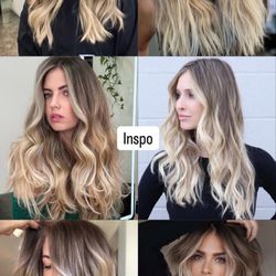 Asante Salon - My Inspiration: Low-Maintenance Blonde, Natural Dark Root, Light Money Piece.
