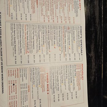 Silk Thai Hagerstown - Menu opposite side - Thai Near Me - Hagerstown, Maryland Silk Thai Hagerstown - Menu opposite side - Thai Near Me - Hagerstown, Maryland