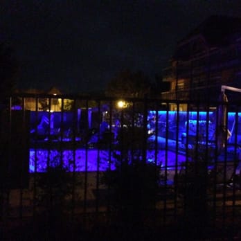 Hotel Corque - Night time view of the updated pool area - Hotels Near Me - Solvang, California Hotel Corque - Night time view of the updated pool area - Hotels Near Me - Solvang, California