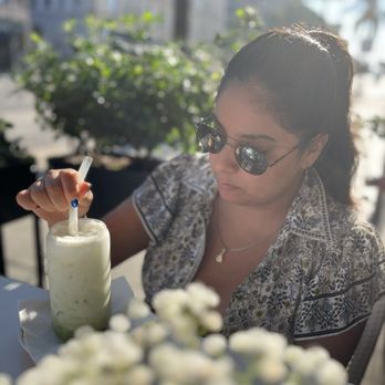 Art Lunch - Matcha latte (and my girlfriend lol) - Breakfast & Brunch Near Me - Pasadena, California Art Lunch - Matcha latte (and my girlfriend lol) - Breakfast & Brunch Near Me - Pasadena, California
