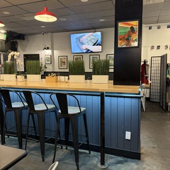 Masa Ramen Bistro - Inside, view from table away from entrance - Hawaiian Near Me - Berkeley, California