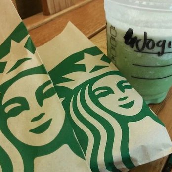 Starbucks - Green tea Frappuchino and some goodies. - Coffee & Tea Near Me - Honolulu, Hawaii