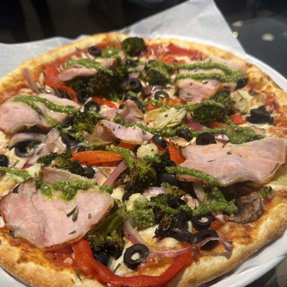 MOD Pizza - Tristan Pizza with Canadian bacon and more - Pizza Near Me - Wayne, Pennsylvania MOD Pizza - Tristan Pizza with Canadian bacon and more - Pizza Near Me - Wayne, Pennsylvania