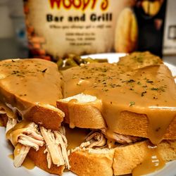 Woody's Bar - Hot Turkey Sandwich