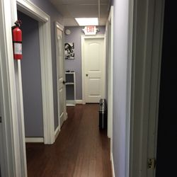 Hallway to teaching rooms