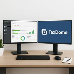 Madsen and Company - We use dual screens to perform our work