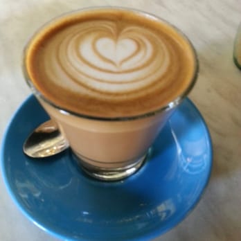 Degraves Espresso Bar - latte x2 - Restaurants Near Me - Melbourne, VIC