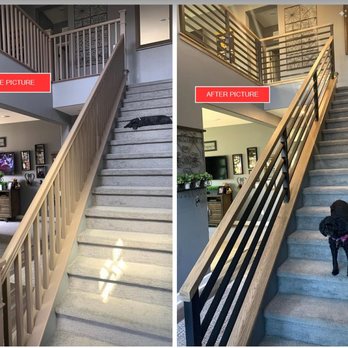 Staircrafter - Before and After- we went from Standard Track Home to AMAZING!!! - General Contractors Near Me - Vista, California