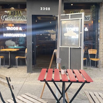 Chela & Garnacha - Outside - Mexican Near Me - Astoria, New York Chela & Garnacha - Outside - Mexican Near Me - Astoria, New York