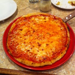 Salvatore's Pizzeria - 6 slice, thin crust pizza