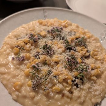 Workshop Kitchen & Bar - Corn risotto - New American Near Me - Palm Springs, California Workshop Kitchen & Bar - Corn risotto - New American Near Me - Palm Springs, California