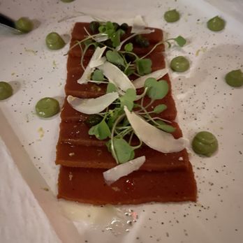 Coletta - Tartare/Tuna Crudo - Vegan Near Me - New York, New York