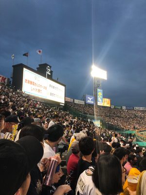 Hanshin Koshien Stadium by null