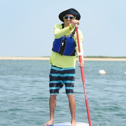 Jetties Sailing Center - Rent a SUP board $25 for 1/2 hour, $35/hour, and $15 for each additional hour.