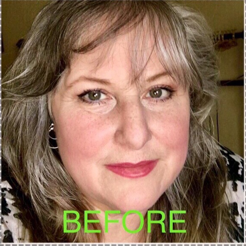 Chez Ly - Years of growing my greys...only wanted whiter bangs and highlights...ugh.  Required expensive color restoration - Hair Salons Near Me - Eugene, Oregon