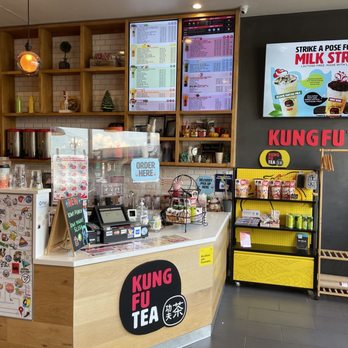 Kung Fu Tea - Ordering station - Bubble Tea Near Me - Fort Lee, New Jersey