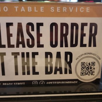 Pete’s Pub - No table service so order at the bar - American Near Me - Milwaukee, Wisconsin Pete’s Pub - No table service so order at the bar - American Near Me - Milwaukee, Wisconsin