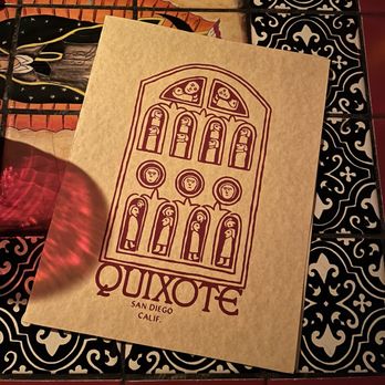 Quixote - The mezcal menu - Mexican Near Me - San Diego, California