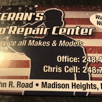 Veterans Auto Repair Center - Auto Repair Near Me - Madison Heights, Michigan Veterans Auto Repair Center - Auto Repair Near Me - Madison Heights, Michigan
