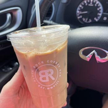 Black Rock Coffee Bar - Oatmilk honey iced latte - Coffee & Tea Near Me - Webster, Texas