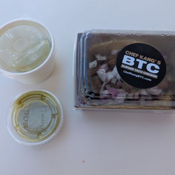 BTC by Chef Kang - Spicy Galbi Beef Rib Taco with salsa and lime - Burgers Near Me - Los Angeles, California BTC by Chef Kang - Spicy Galbi Beef Rib Taco with salsa and lime - Burgers Near Me - Los Angeles, California