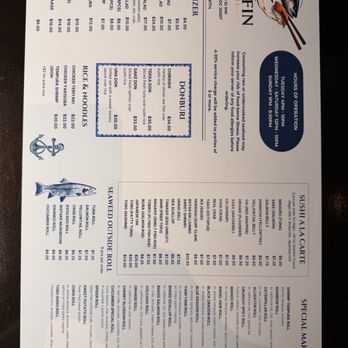 Bluefin Sushi - Menu - Sushi Bars Near Me - Washington, DC, District of Columbia