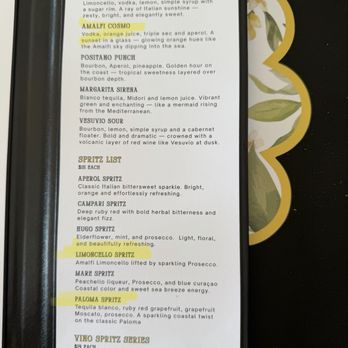 Amalfi - Italian Near Me - Orlando, Florida