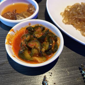 Gen Korean BBQ House - bonchon: cucumber pickle - Korean Near Me - Mountain View, California