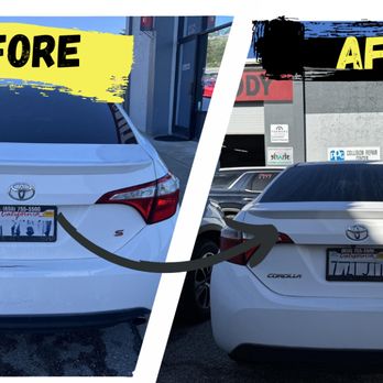 Hacks Auto Body - 15 corolla rea body damage repair - Body Shops Near Me - Pacifica, California Hacks Auto Body - 15 corolla rea body damage repair - Body Shops Near Me - Pacifica, California