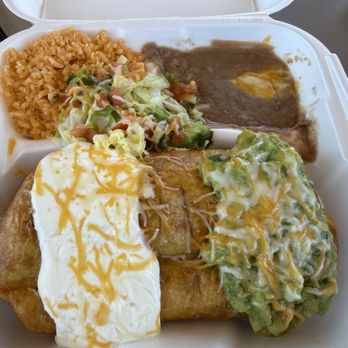 Taqueria Suarez - Carne asada chimichanga - Tacos Near Me - Heber-Overgaard, Arizona
