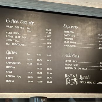 Good Ambler - Drinks menu - Cafes Near Me - Chicago, Illinois