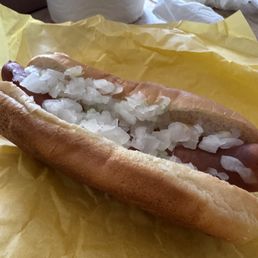 Asked for Chili Dog with onions. Said it twice!!!  This is what I received. :(
