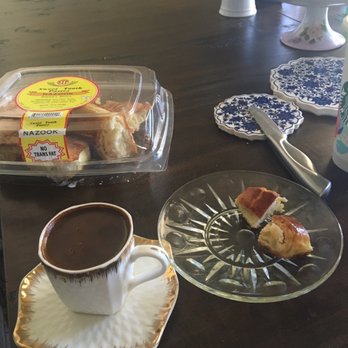 Sweet Tooth Pastry - a cup of hot chocolate and pastries - Bakeries Near Me - Los Angeles, California