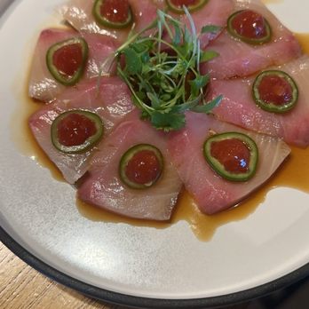 Bleu Bear Sushi - Hamachi yuzu soy - Sushi Bars Near Me - Bedford, Texas