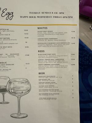 Menu photo 3 The Speckled Egg PGH Pittsburgh, PA Menu photo 3 The Speckled Egg PGH Pittsburgh, PA