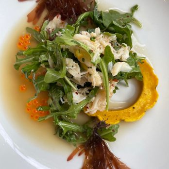 Gander & Ryegrass - Crab + arugula + seaweed + magical broth + fish eggs... - Italian Near Me - Spokane, Washington