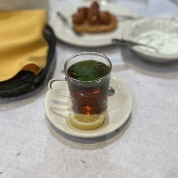Raffi's Place - Mint Tea after having dinner - Middle Eastern Near Me - Glendale, California