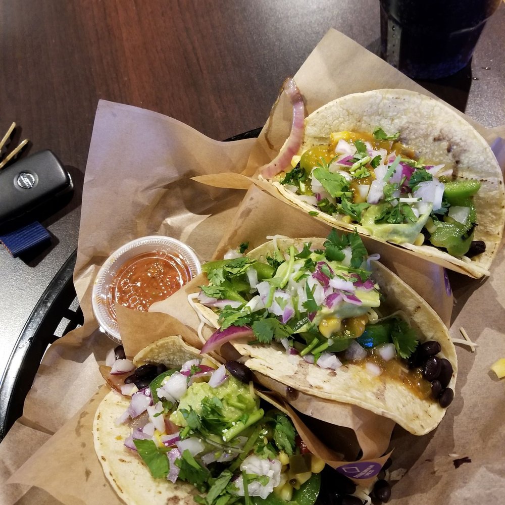 QDOBA Mexican Eats - Bohemian Tacos (meatless) - Mexican Near Me - Denver, Colorado QDOBA Mexican Eats - Bohemian Tacos (meatless) - Mexican Near Me - Denver, Colorado