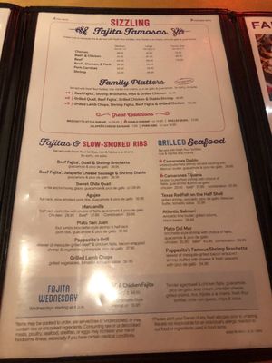 Menu photo 2 Pappasito's Cantina Richardson, TX